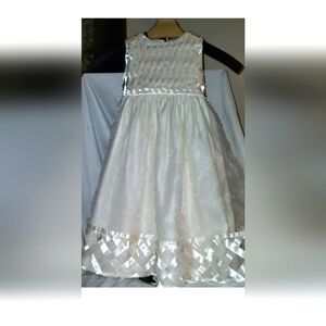 Little girls couture formal dress